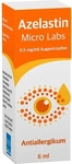 PZN-DE 15561394, Azelastin Micro Labs 0,5 mg / ml Augentropfen Inhalt: 6 ml