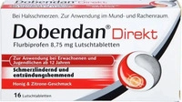 PZN-DE 17518439, Dobendan Direkt Flurbiprofen 8,75 mg Lutschtabletten Inhalt:...