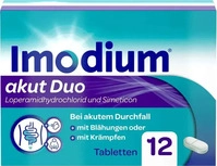 PZN-DE 17382709, Imodium akut Duo - bei akutem Durchfall mit Bl&auml;hungen Tabletten