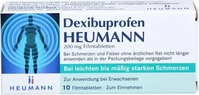 PZN-DE 18849144, Dexibuprofen Heumann 200 mg Filmtabletten Inhalt: 10 St