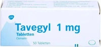 PZN-DE 15607972, Tavegyl 1 mg Tabletten Inhalt: 50 St
