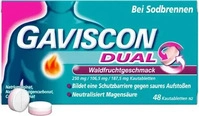 PZN-DE 20033119, Gaviscon Dual Waldfrucht 250mg / 106,5mg / 187,5mg Kta Kautabletten
