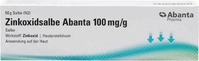 PZN-DE 19641687, Zinkoxidsalbe Abanta 100 mg / g Salbe Inhalt: 50 g, Grundpreis: