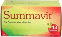 PZN-DE 11139882, Summavit Tabletten Inhalt: 49 g, Grundpreis: &euro; 206,53 / kg