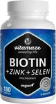PZN-DE 20038128, Biotin 10 mg hochdosiert + Zink + Selen Tabletten Inhalt: 45 g,