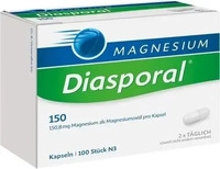PZN-DE 07606088, MAGNESIUM Diasporal 150 Kapseln Inhalt: 100 St