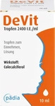 PZN-DE 11518941, Devit 2400 I.E. / ml Tropfen zum Einnehmen Inhalt: 10 ml,