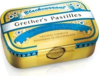 PZN-DE 06989667, Grethers Blackcurrant Classic Pastillen Inhalt: 110 g, Grundpreis: