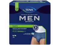PZN-DE 17981485, TENA MEN ACTIVE FIT Plus Pants blau S/M bei Inkontinenz Inhalt: 48