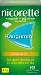 PZN-DE 07274835, Nicorette 4 mg freshfruit Kaugummi Inhalt: 105 St