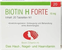 PZN-DE 00964471, Biotin H forte Tabletten Inhalt: 20 St