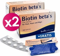 PZN-DE 13846218, Biotin beta 5 Tabletten Inhalt: 200 St