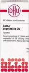 PZN-DE 01763906, DHU Carbo vegetabilis D 6 Tabletten Inhalt: 80 St