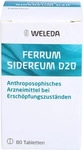 PZN-DE 00764594, Ferrum sidereum D 20 Tabletten Inhalt: 80 St