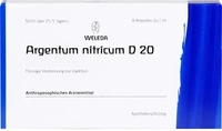 PZN-DE 01618162, Argentum nitricum D 20 Ampullen Inhalt: 8 ml