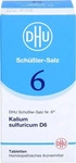 PZN-DE 06584108, DHU Sch&uuml;&szlig;ler-Salz Nr. 6 Kalium sulfuricum D6 Tabletten Inhalt: 420