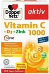 PZN-DE 17620528, Doppelherz Vitamin C 1000 + D3 + Zink Depot Tabletten Inhalt: 143 g,