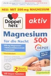PZN-DE 18380925, Doppelherz Magnesium 500 f&uuml;r die Nacht Tabletten Inhalt: 87.6 g,