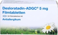 PZN-DE 17145949, Desloratadin-ADGC 5 mg Filmtabletten Inhalt: 50 St