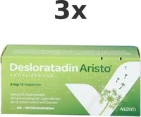 PZN-DE 11294312, Desloratadin Aristo Antiallergikum 5 mg Filmtabletten Inhalt:...