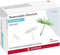 PZN-DE 09782984, Desloratadin Glenmark 5 mg Tabletten Inhalt: 50 St