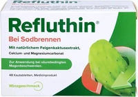 PZN-DE 16011365, Refluthin bei Sodbrennen Kautabletten Minze Inhalt: 48 St