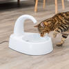 TRIXIE Trinkbrunnen Curved Stream aus Kunststoff Katze