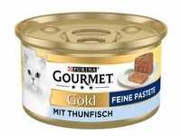 12 x 85g Feine Pastete Thunfisch Gourmet Gold Katzenfutter nass