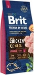Brit Premium by Nature Junior Large Breed mit Huhn - 15 kg (Hundefutter), Grundpreis:
