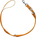 HUNTER Verstellbare F&uuml;hrleine London, orange - 200 cm lang, 10 mm breit