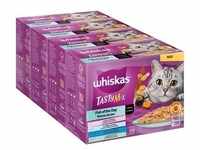 48x 85g Multipack Whiskas Tasty mix Portionsbeutel Fish of the Day in Sauce