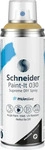 Schneider Spr&uuml;hfarbe Paint-It 030 Supreme, 200 ml, gold, matt, Acrylspray,