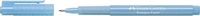 Faber-Castell Fineliner Broadpen pastell, 155458, Strichbreite 0,8 mm, lichtblau
