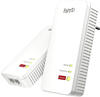 AVM Powerline FRITZ!Powerline 1240 AX Set, 2 Adapter, bis 1200 / 600 Mbps LAN / WLAN