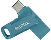 SanDisk USB-Stick Ultra Dual Drive Go, 128 GB, bis 400 MB/s, USB und USB-C 3.0,...