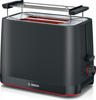 Bosch Toaster MyMoment TAT3M123, 2 Scheiben, 950 Watt, Kunststoff, schwarz