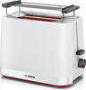 Bosch Toaster MyMoment TAT3M121, 2 Scheiben, 950 Watt, Kunststoff, weiß