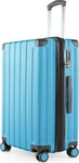 Hauptstadtkoffer Koffer Q-Damm, erweiterbar, cyan, Hartschale, 4 Rollen, 71...