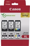 Canon Tinte 2x PG-545XL + CL-546XL, 8286B013, 2x 15ml schwarz + 13ml color