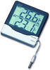 TFA Thermometer 30.1011, innen/außen, digital, mit Kabelfühler