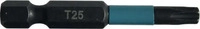 Makita Bitset T25 Impact Black, B-63797, 2 St&uuml;ck, Torx T25