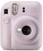 Fujifilm Sofortbildkamera Instax Mini 12, lila, analog, Bildformat 62 x 46 mm