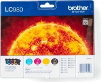 Brother LC-980 ValuePack CMYK Tintenpatronen