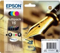 Epson 16 Multipack F&uuml;ller Original Druckerpatronen C13T162640
