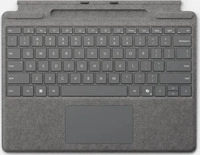 Microsoft Tastatur Surface Pro Keyboard, mit Touchpad, grau