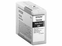 Epson T8508 schwarz matt, Original Druckerpatrone 80 ml