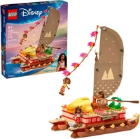 LEGO Disney 43270 Vaianas Abenteuerflo&szlig;, ab 6 Jahre, 529 Teile