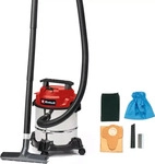 Einhell Nass-Trockensauger TC-VC 1812/1 S, 12 Liter, 1250 Watt, Edelstahlbeh&auml;lter