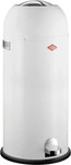 Wesco M&uuml;lleimer Kickmaster Maxi, wei&szlig;, aus Metall, 40 Liter