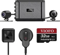 VIOFO Dashcam MT1 2CH, Motorrad, 1080p Weitwinkel-Kamera 170&deg;, R&uuml;ckfahrkamera